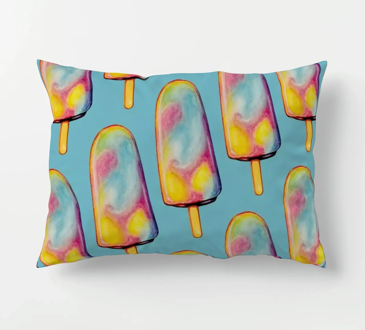 Rainbow Paddle Pop cuscino da Kelly Gilleran