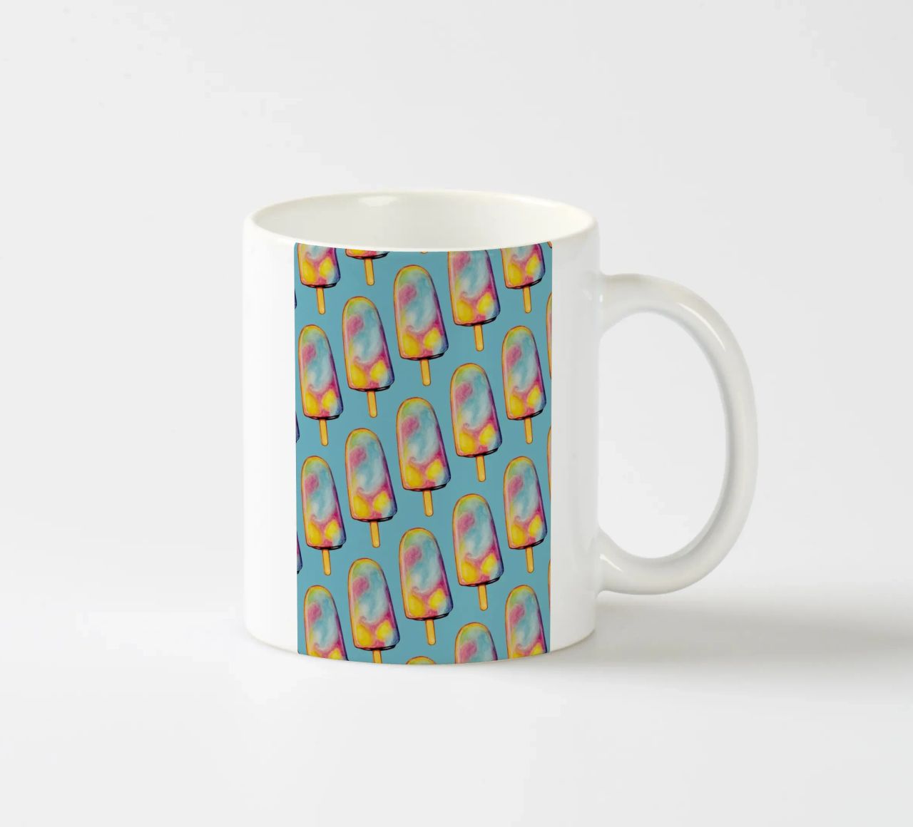 Rainbow Paddle Pop tazza in ceramica da Kelly Gilleran