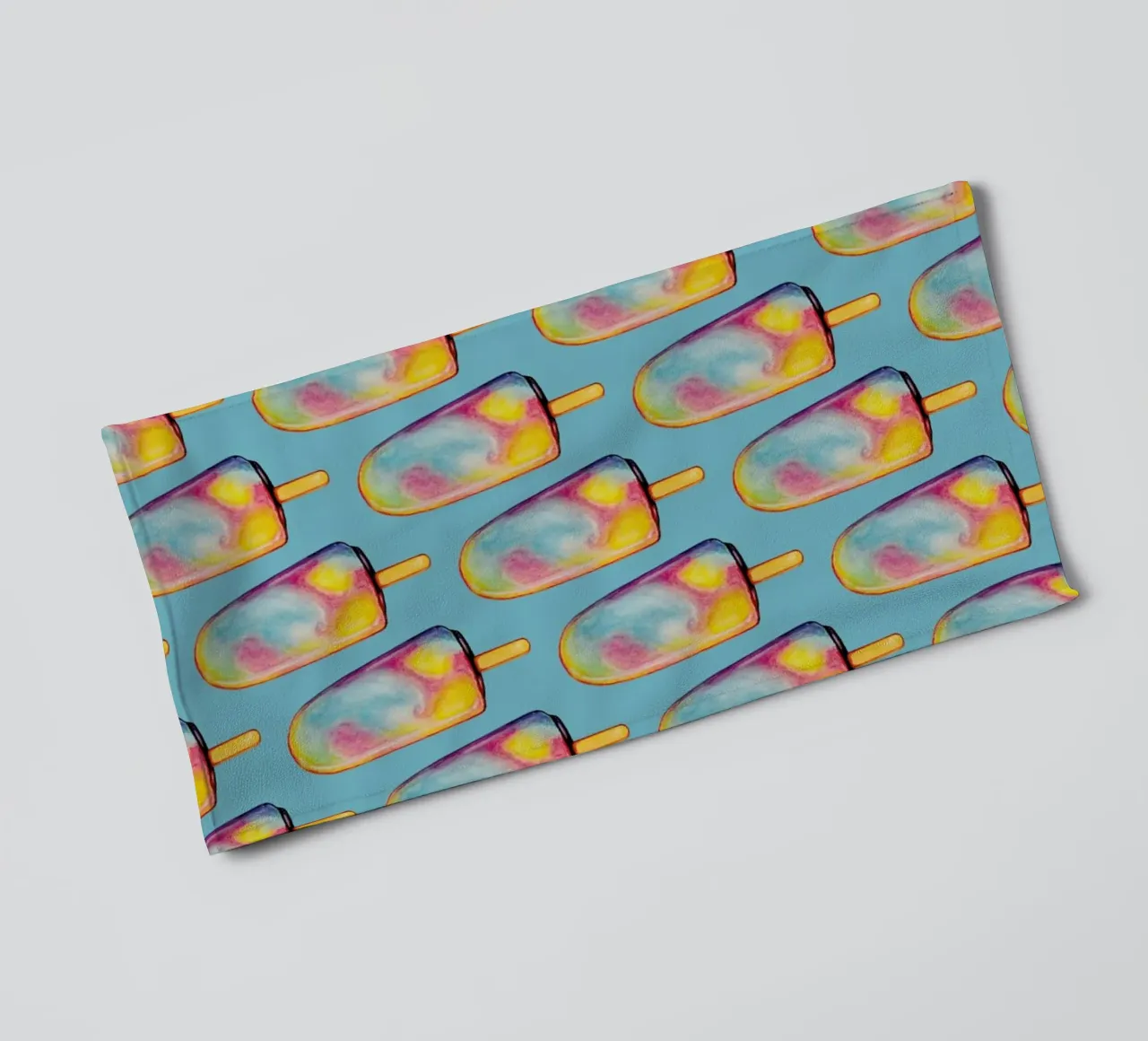 Rainbow Paddle Pop asciugamano da bagno da Kelly Gilleran