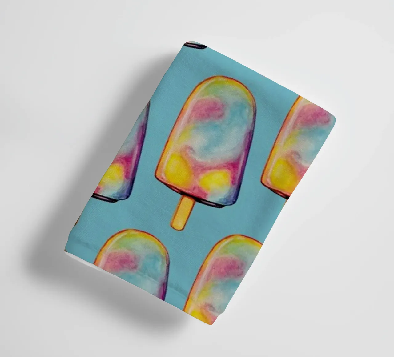 Rainbow Paddle Pop asciugamano da bagno da Kelly Gilleran