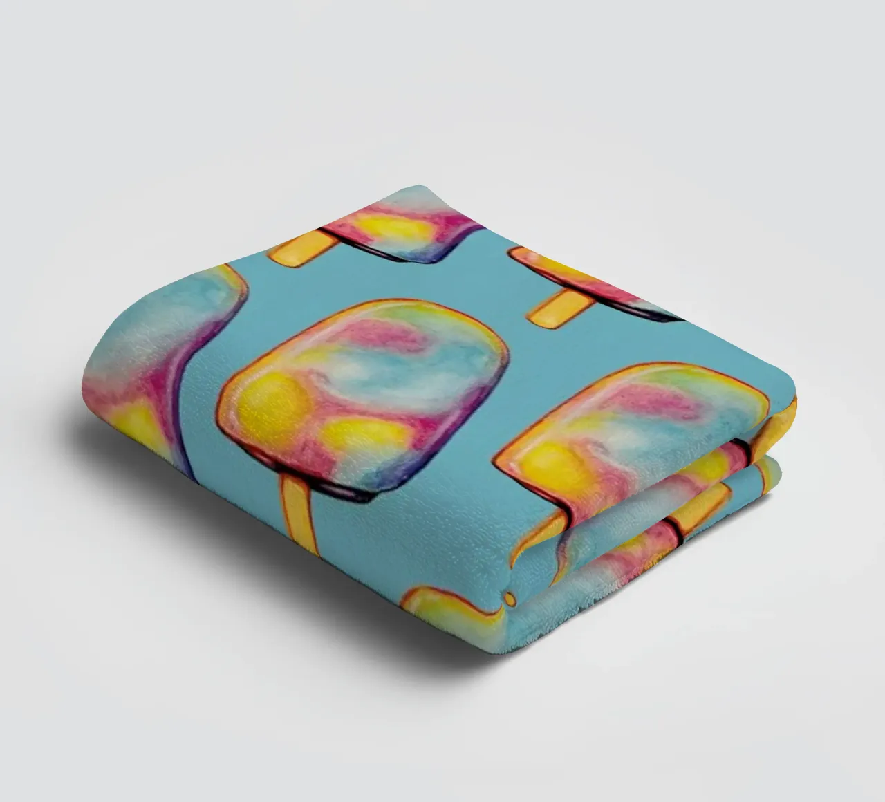 Rainbow Paddle Pop asciugamano da bagno da Kelly Gilleran