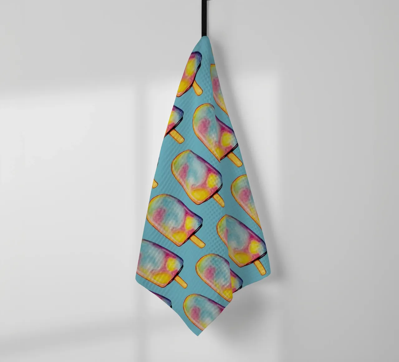 Rainbow Paddle Pop torchon de Kelly Gilleran
