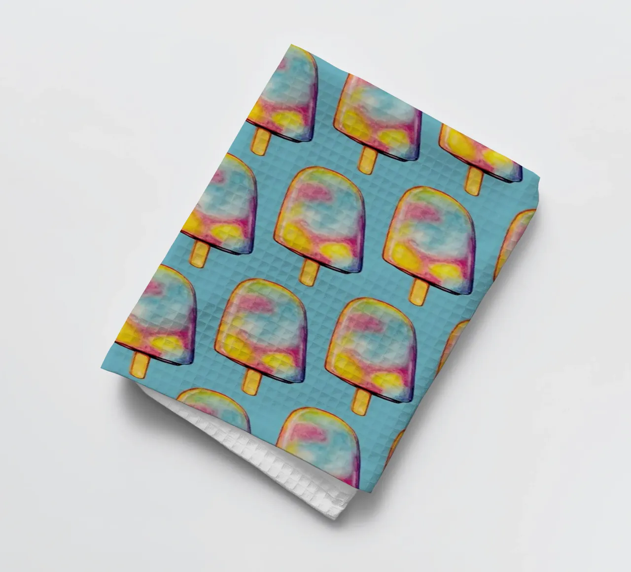 Rainbow Paddle Pop canovaccio da cucina da Kelly Gilleran