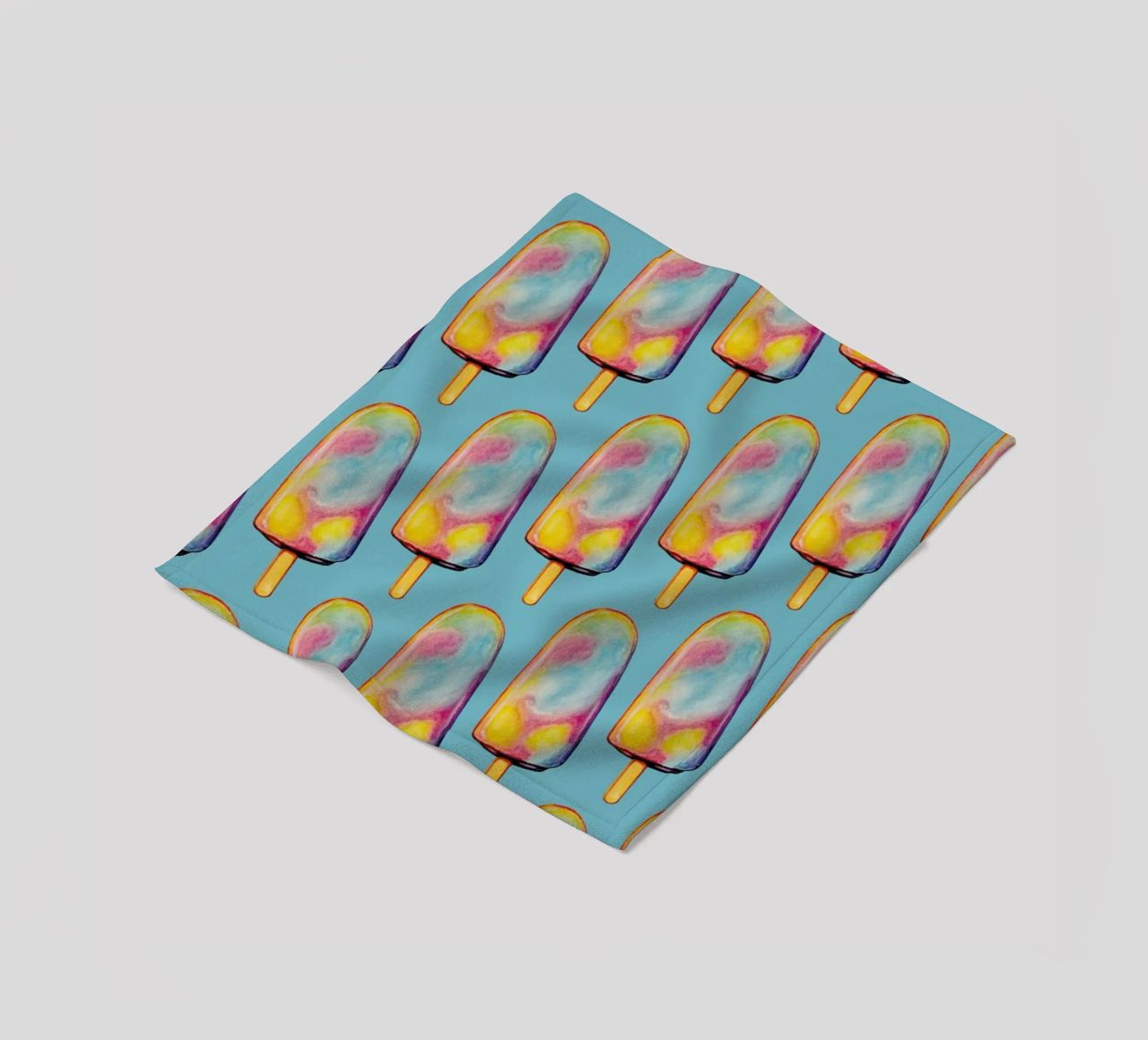 Rainbow Paddle Pop coperta in pile da Kelly Gilleran