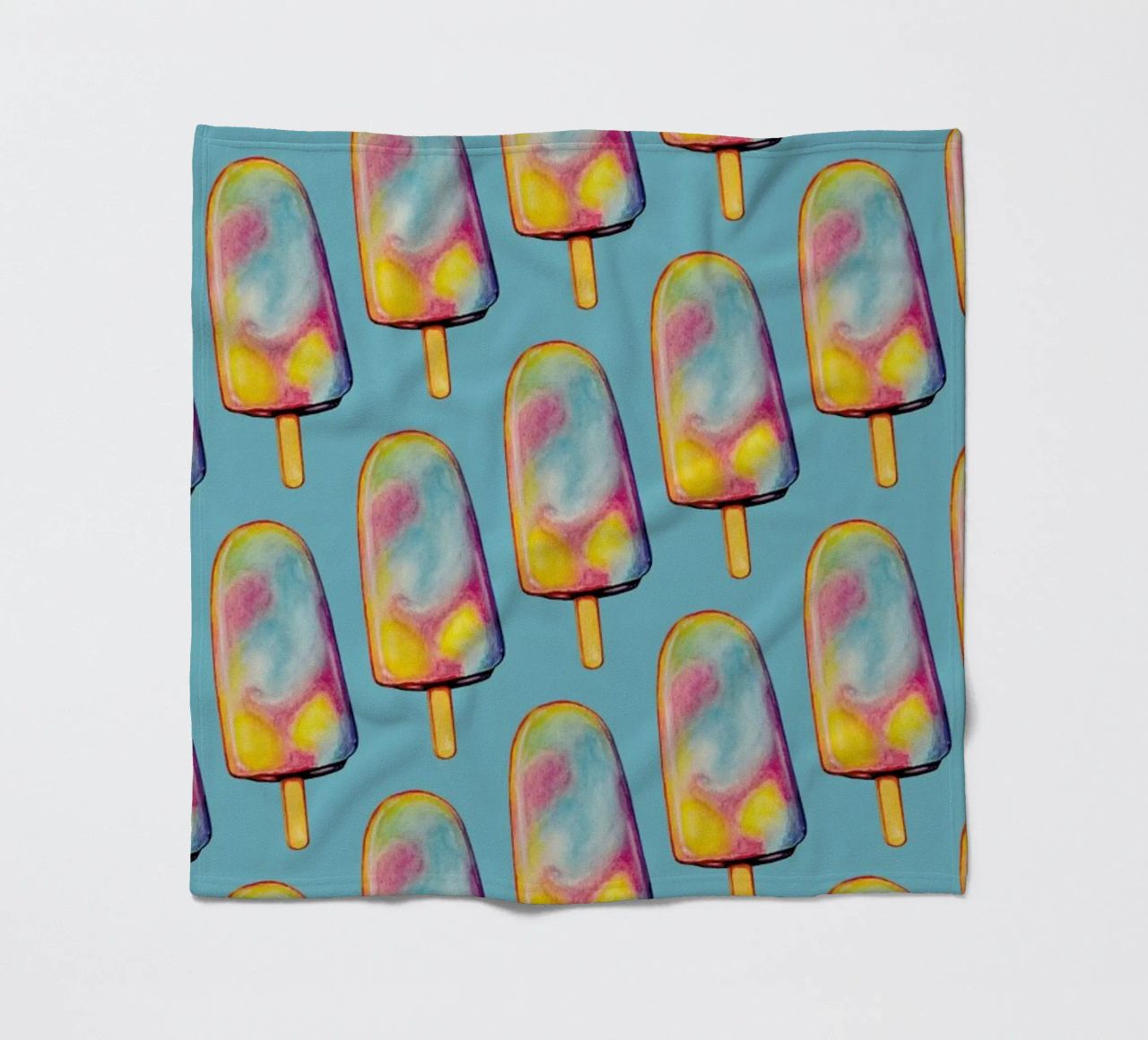 Rainbow Paddle Pop coperta in pile da Kelly Gilleran