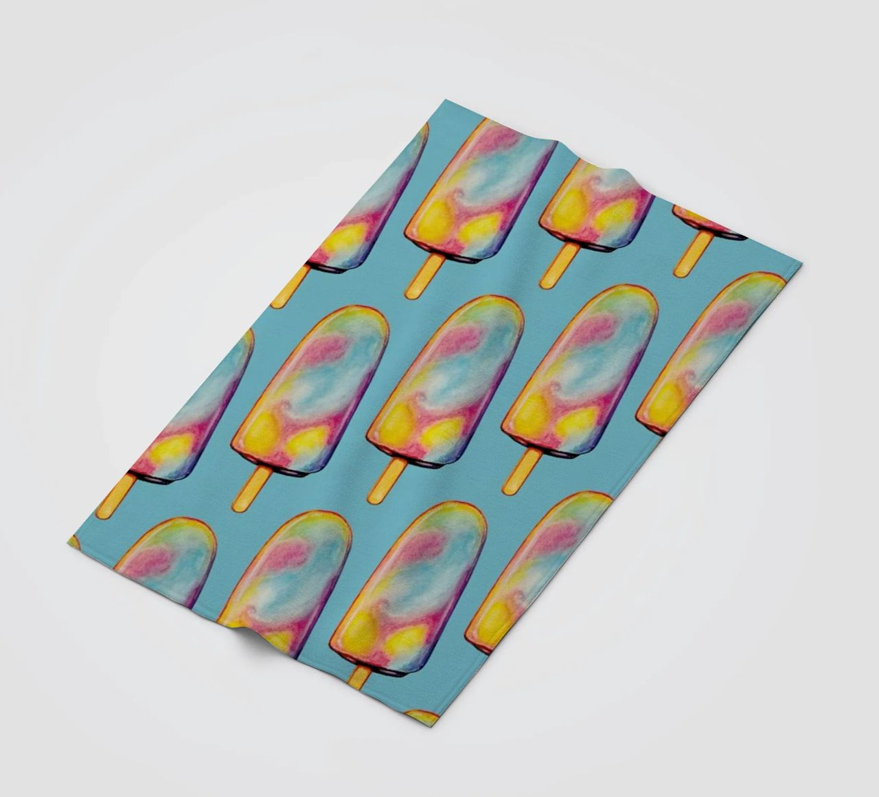 Rainbow Paddle Pop coperta in pile da Kelly Gilleran
