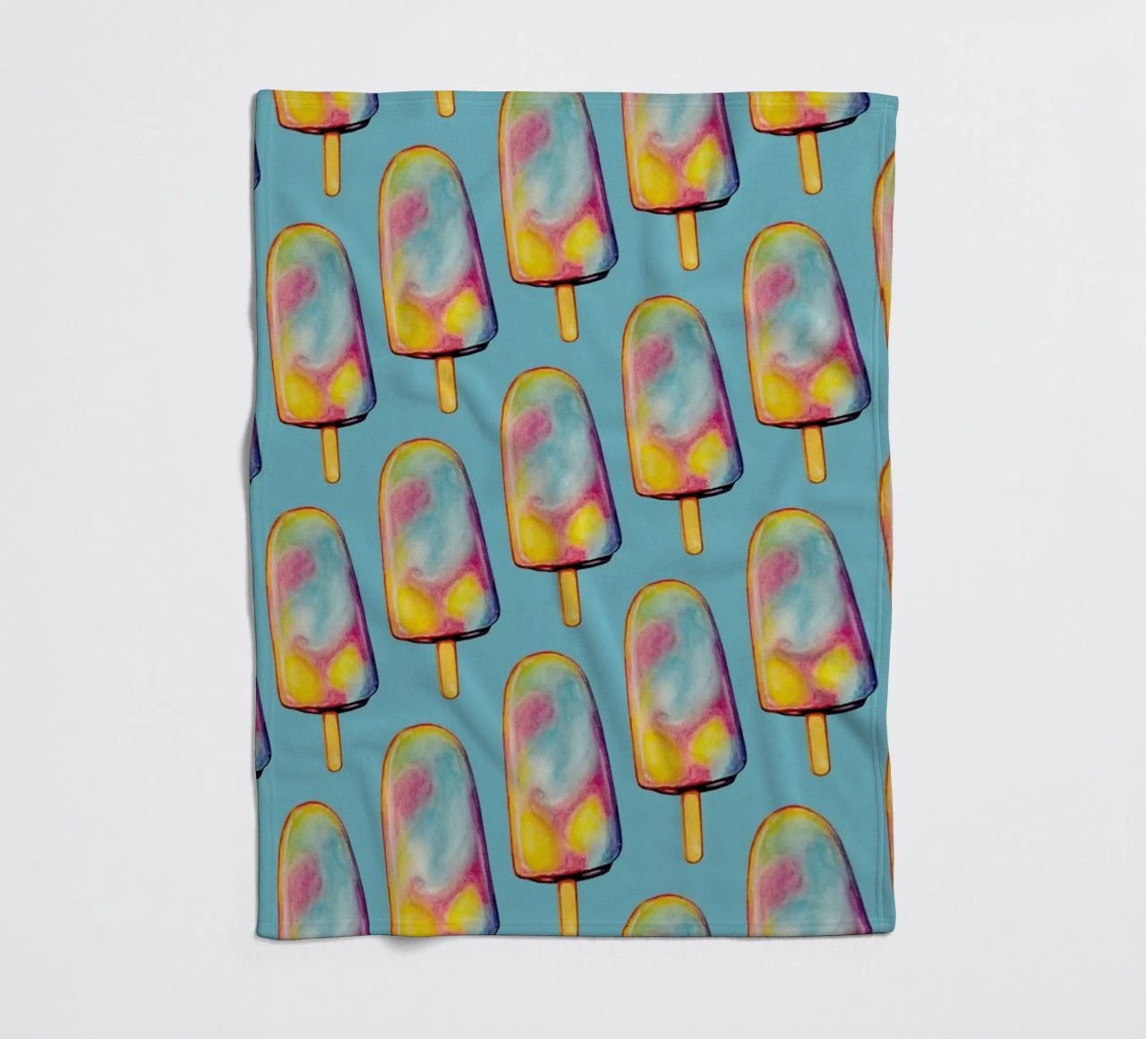 Rainbow Paddle Pop coperta in pile da Kelly Gilleran