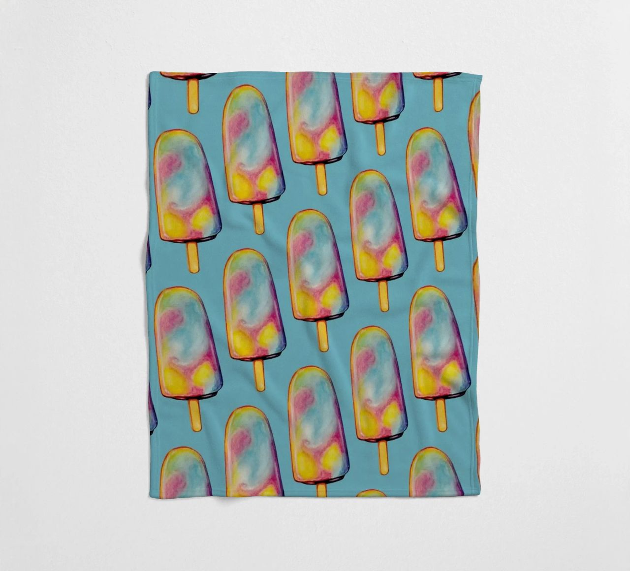 Rainbow Paddle Pop coperta in pile da Kelly Gilleran