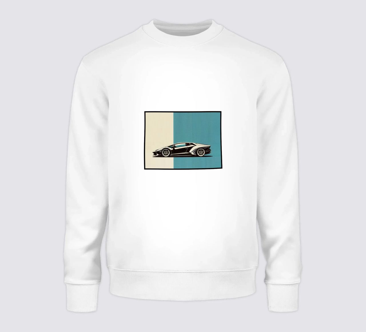 Lamborghini - Impression d'affiches anciennes sweat de posterprints-by-nomad