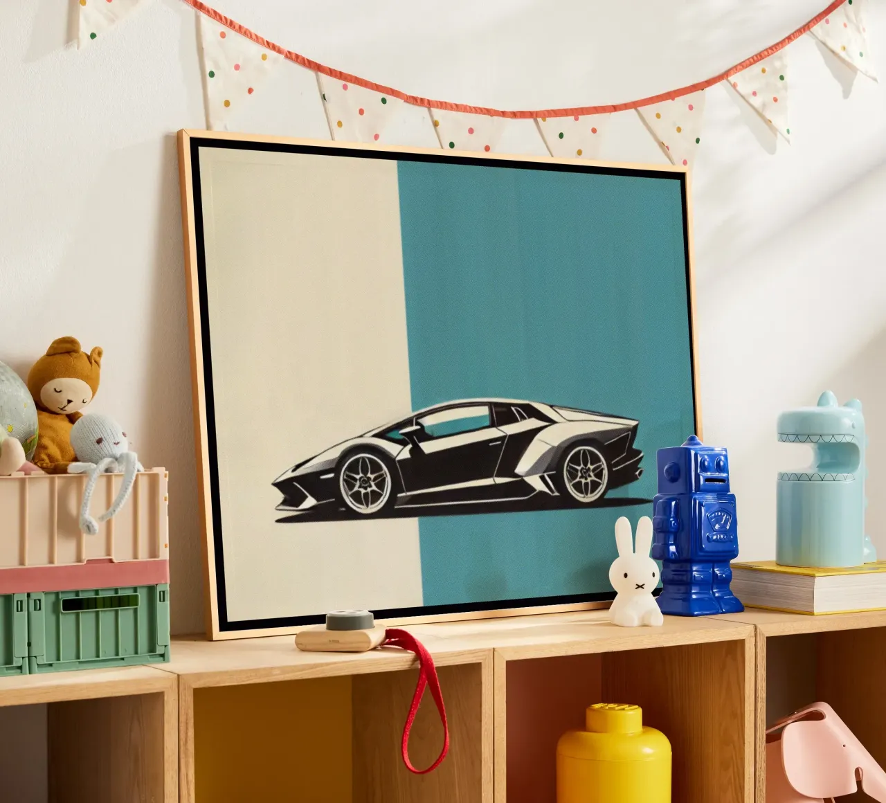 Lamborghini - Stampa poster d'epoca poster da posterprints-by-nomad