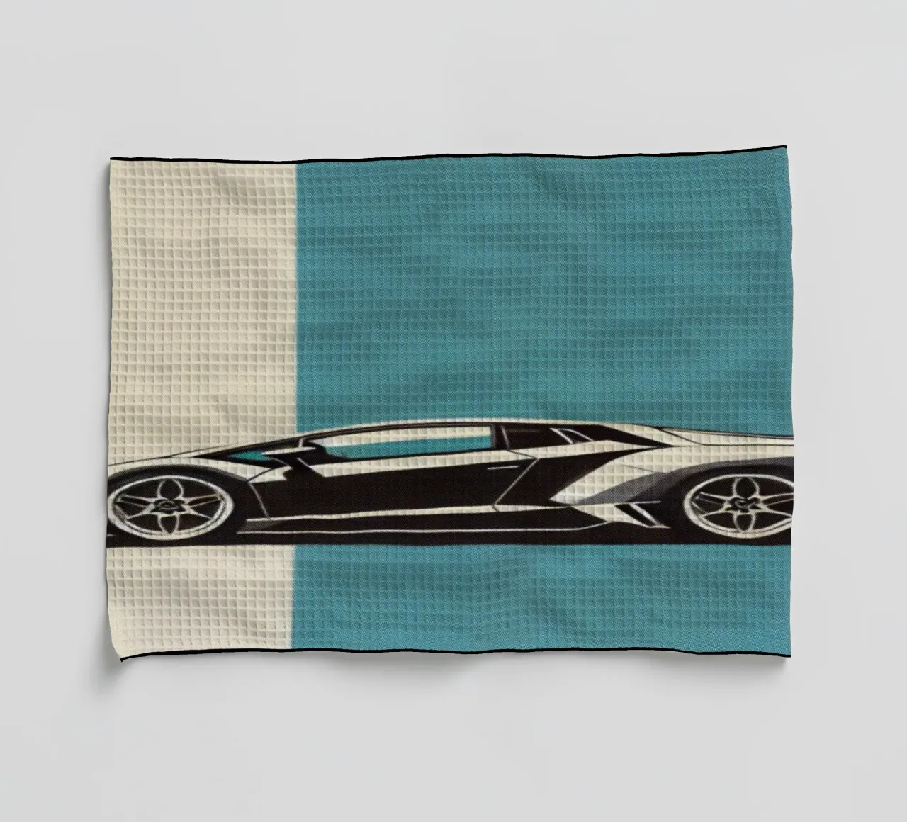 Lamborghini - Stampa poster d'epoca canovaccio da cucina da posterprints-by-nomad