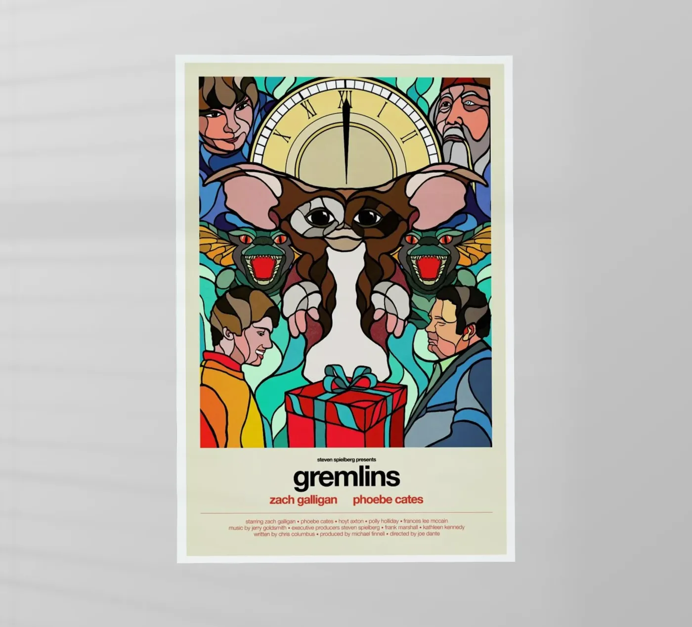 Gremlins backlit folie van Van Orton Design