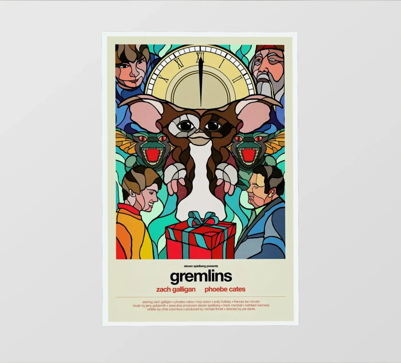 Gremlins backlit folie van Van Orton Design