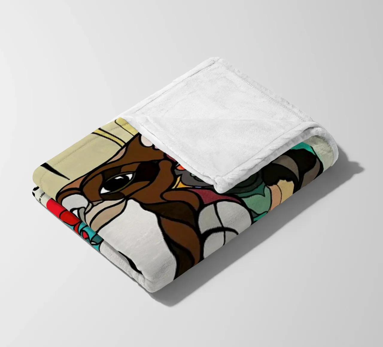Gremlins fleece blanket by Van Orton Design