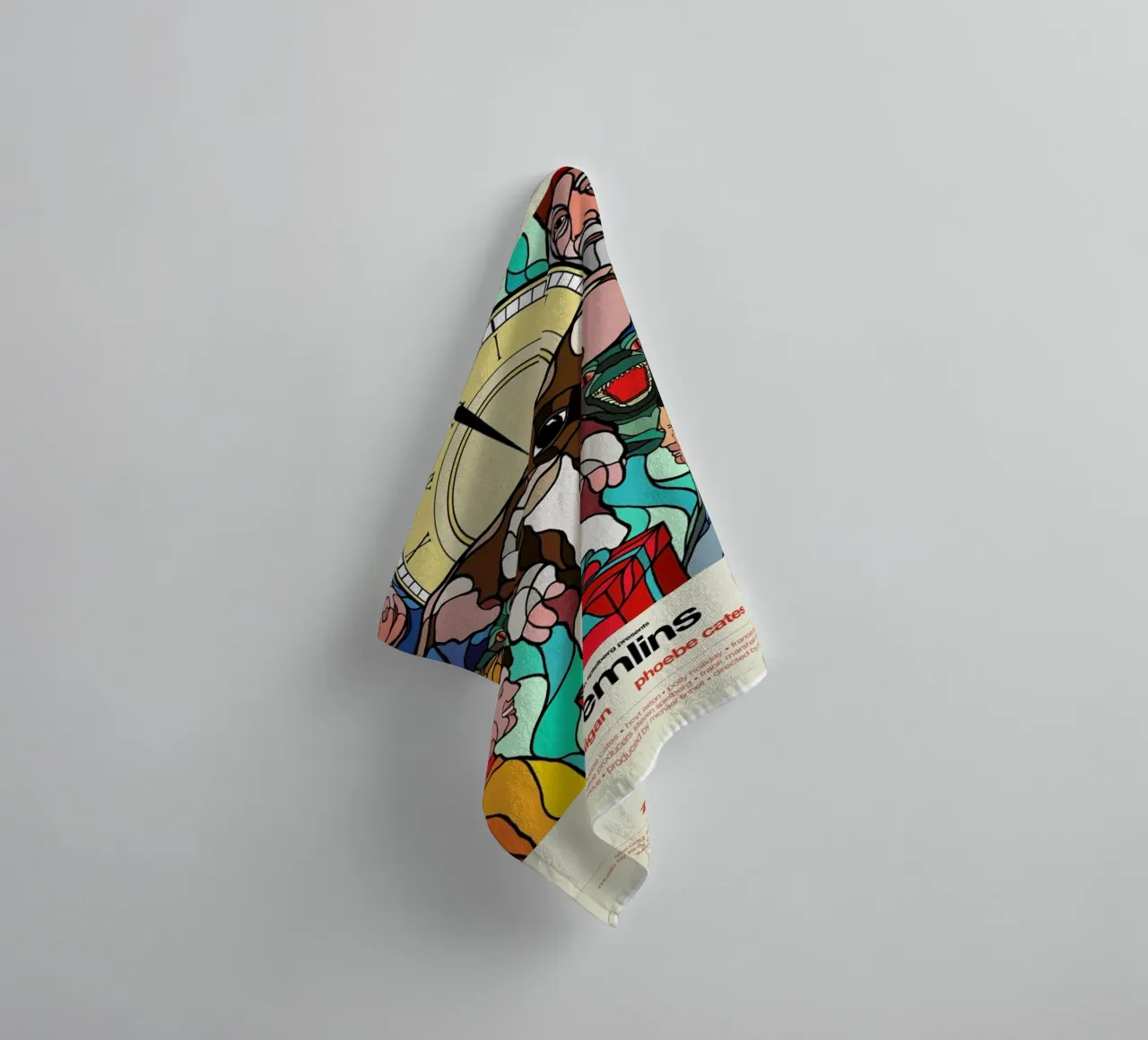 Gremlins towel by Van Orton Design