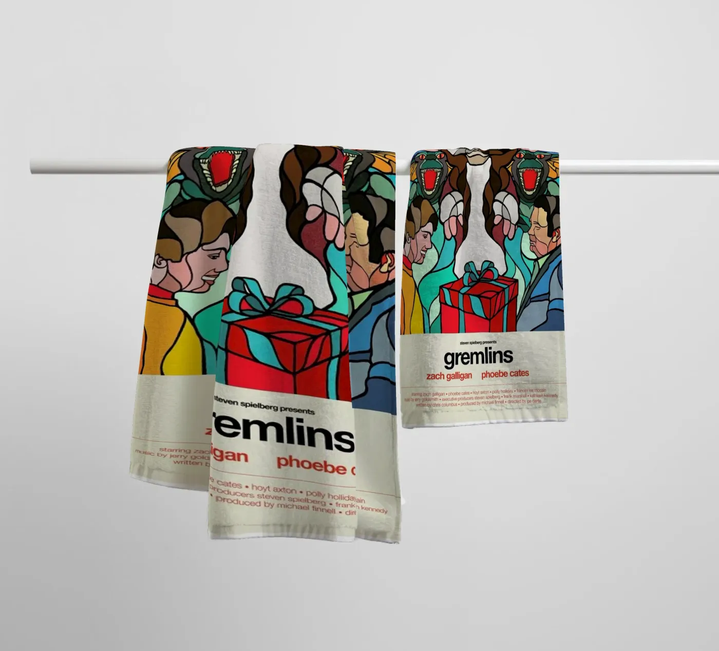 Gremlins asciugamano da bagno da Van Orton Design