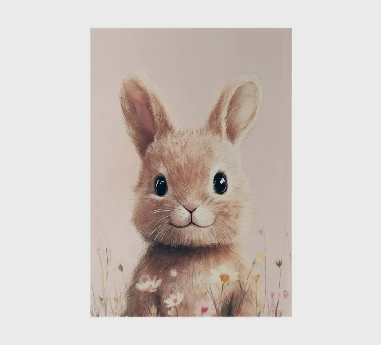 Hero #37: Hare in spring notebook by farbenhelden