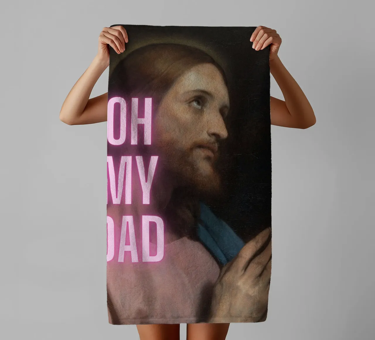 OH MY DAD asciugamano da bagno da ramosashop