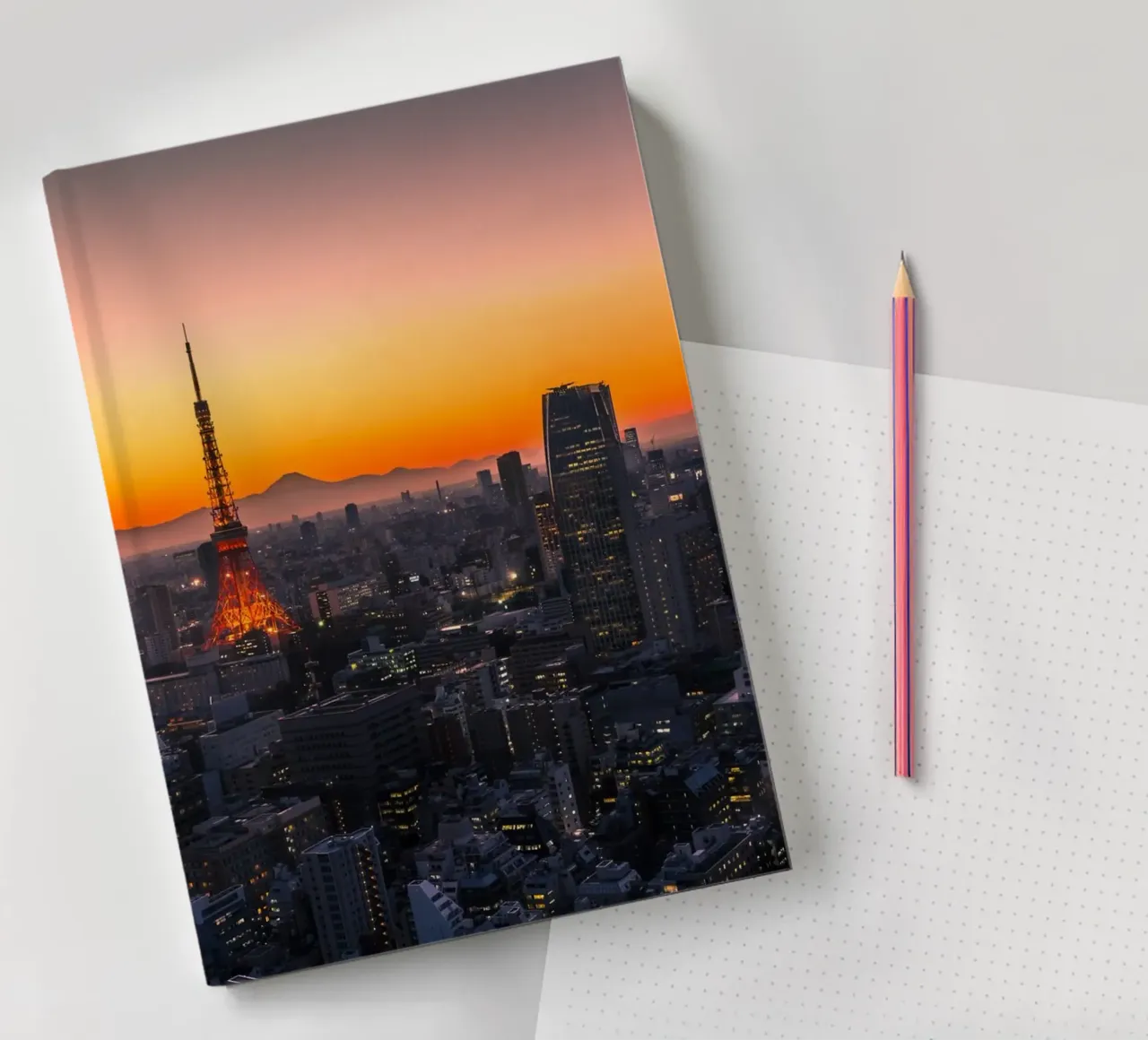 TOKIO 01 notebook by Tom Uhlenberg