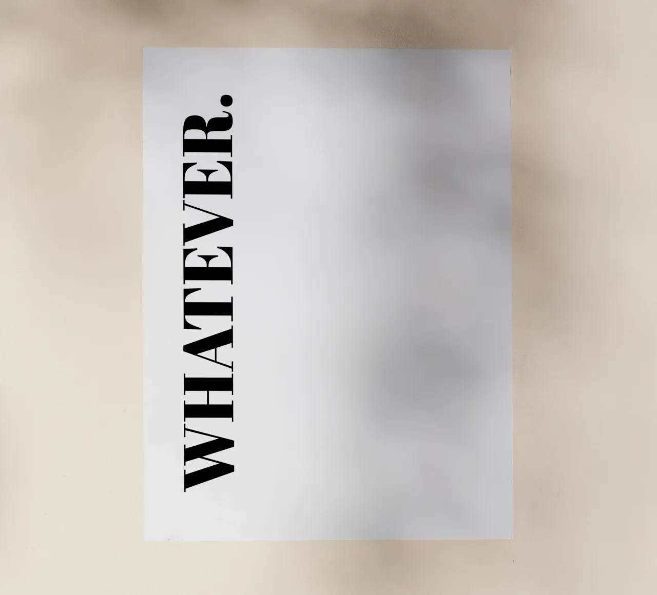 Qualunque cosa pellicola backlit da Paigaam Studio