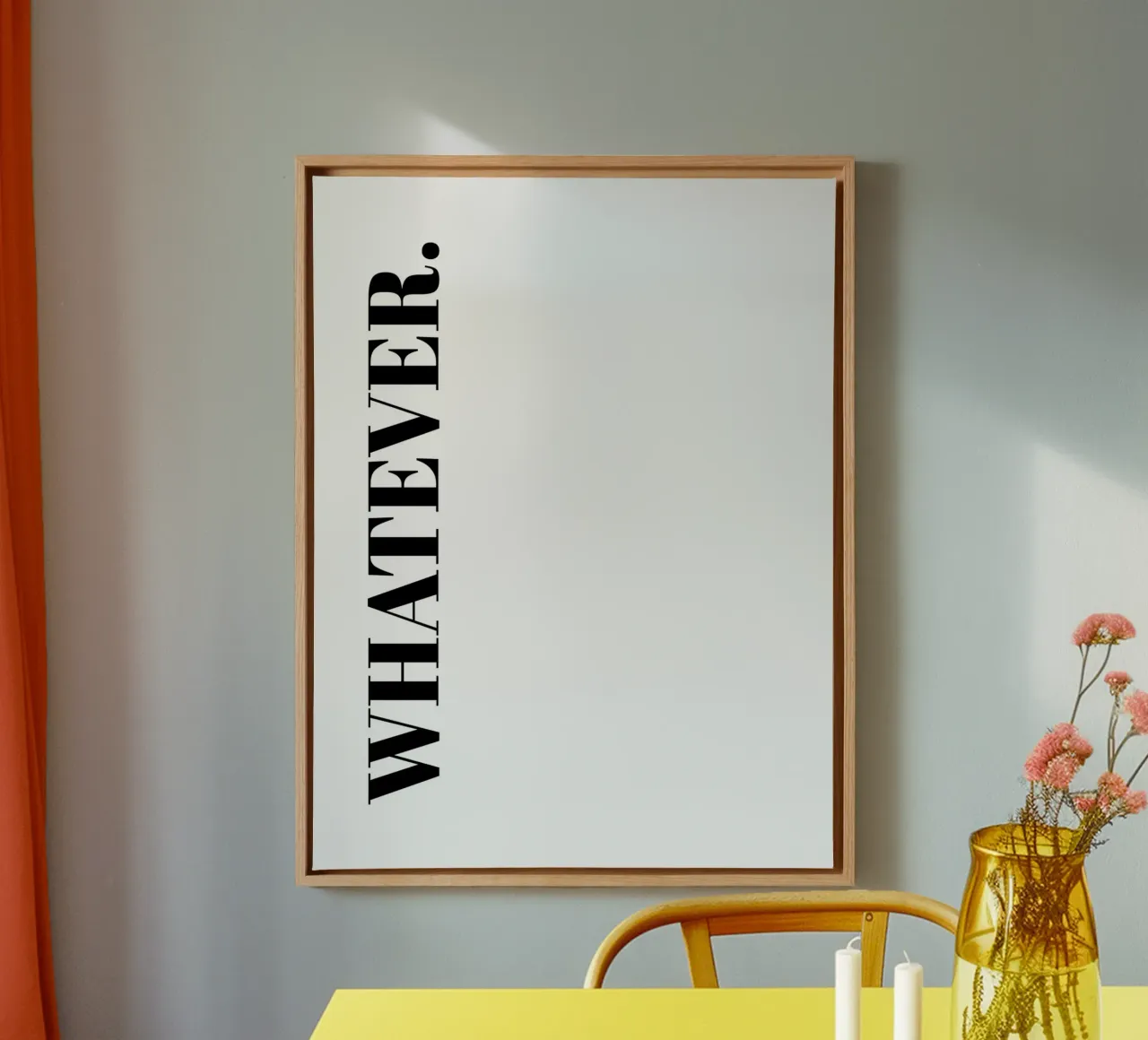 Whatever canvas by Paigaam Studio