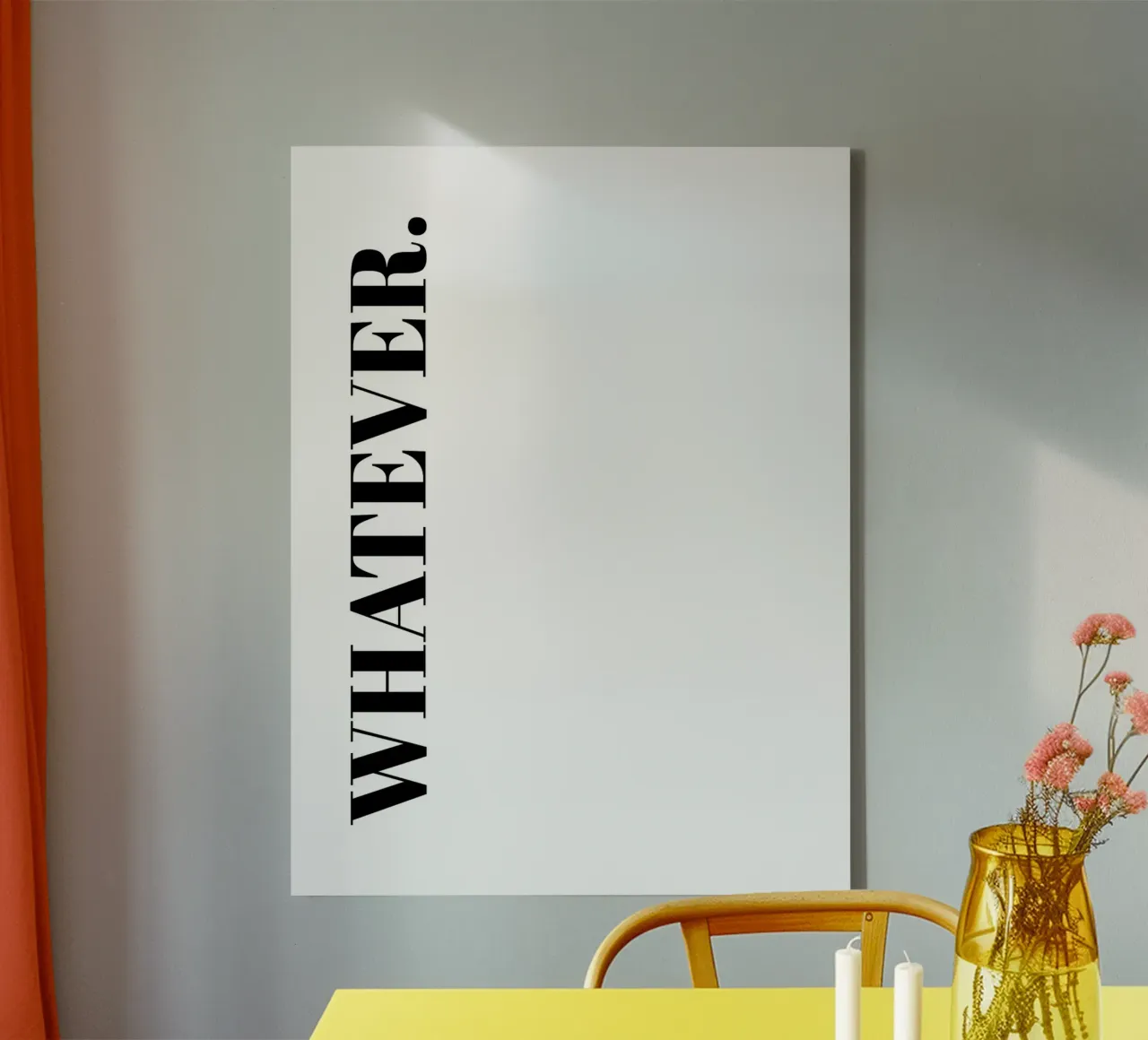 Whatever canvas by Paigaam Studio