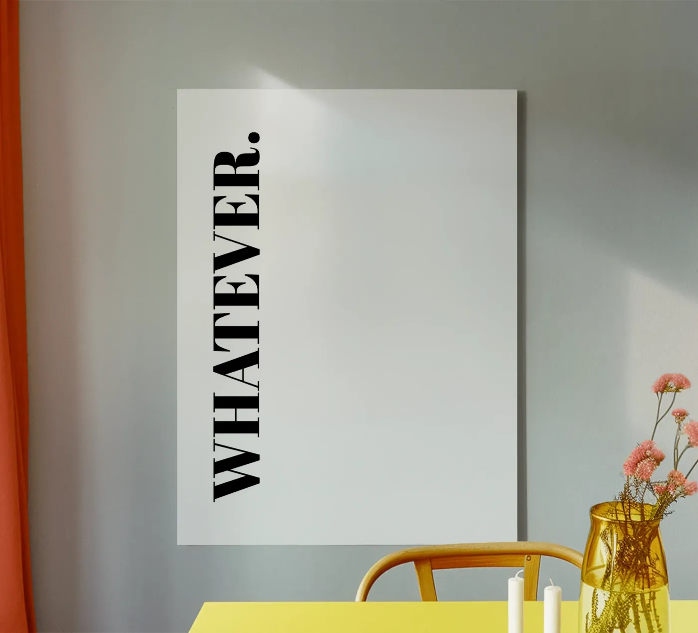 Whatever canvas by Paigaam Studio