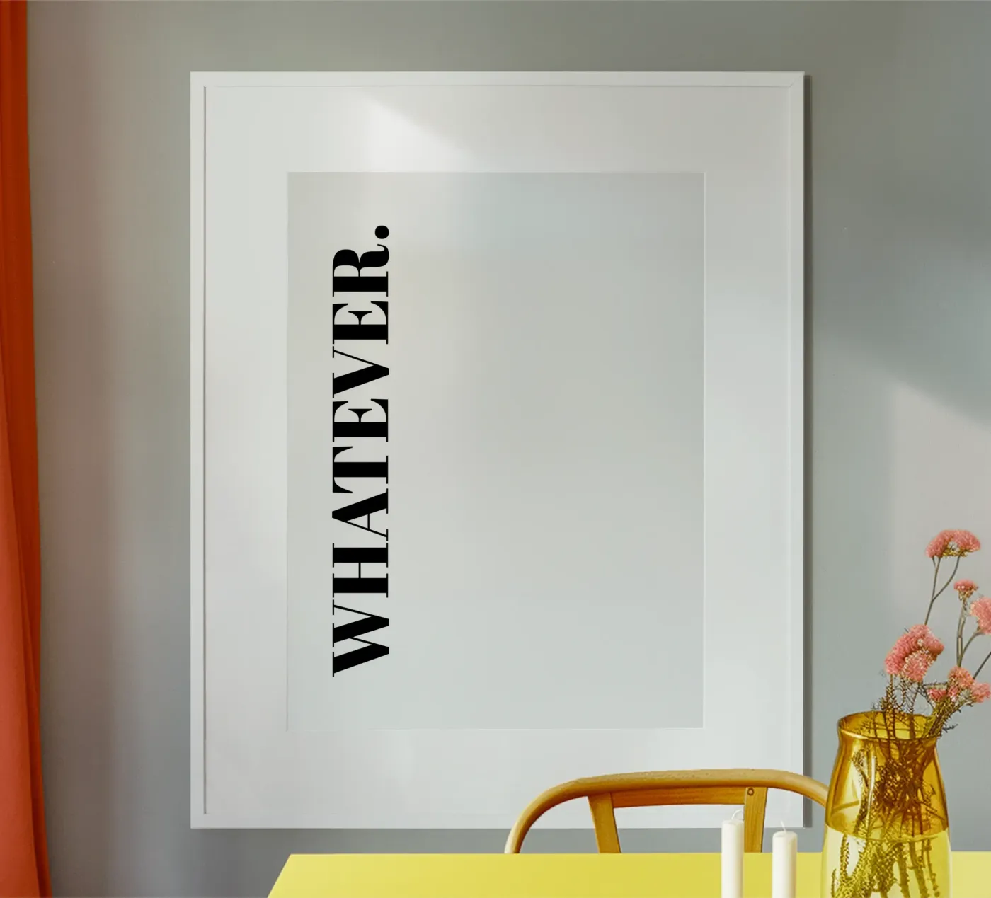 Whatever poster da Paigaam Studio