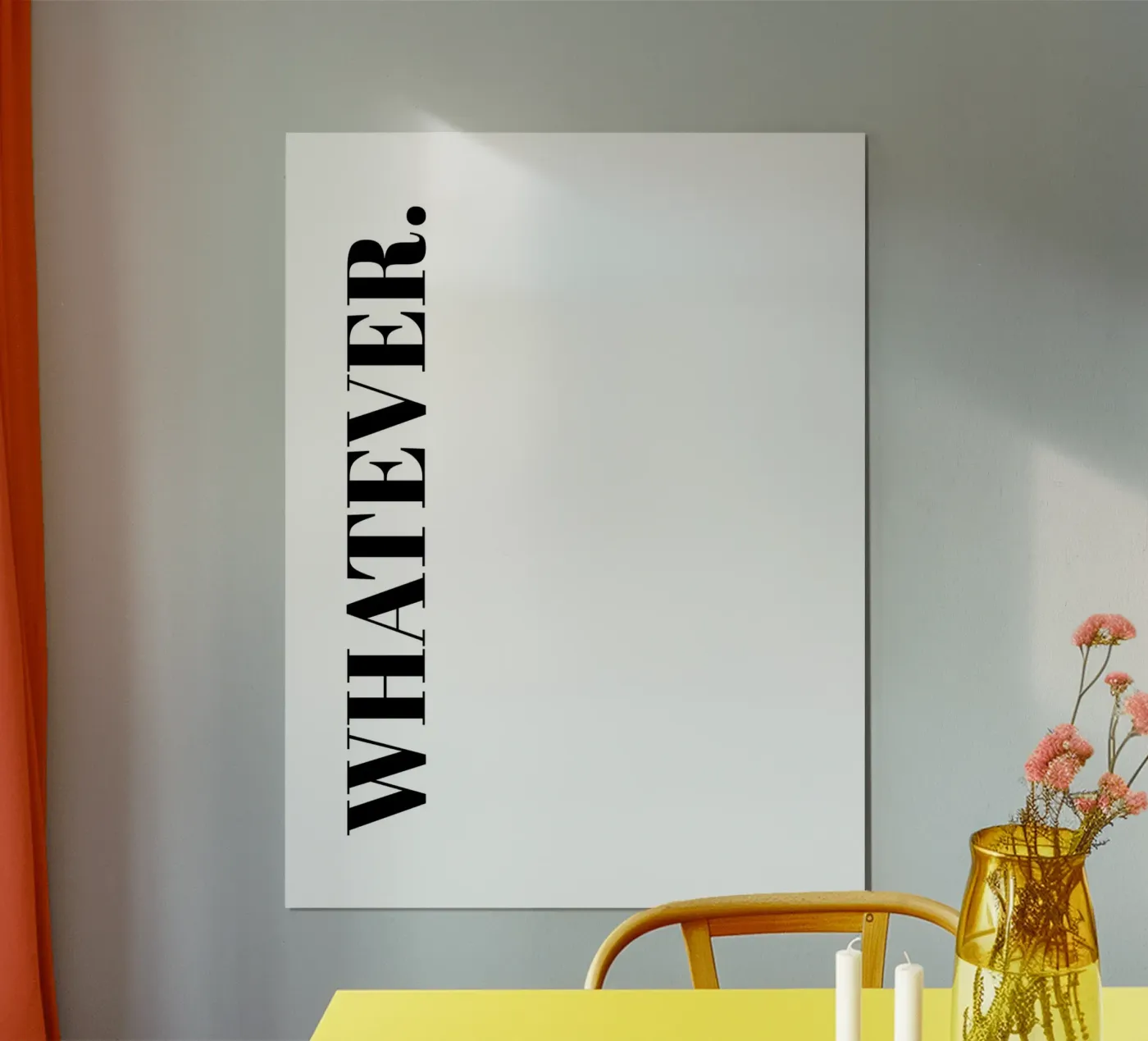 Whatever poster da Paigaam Studio