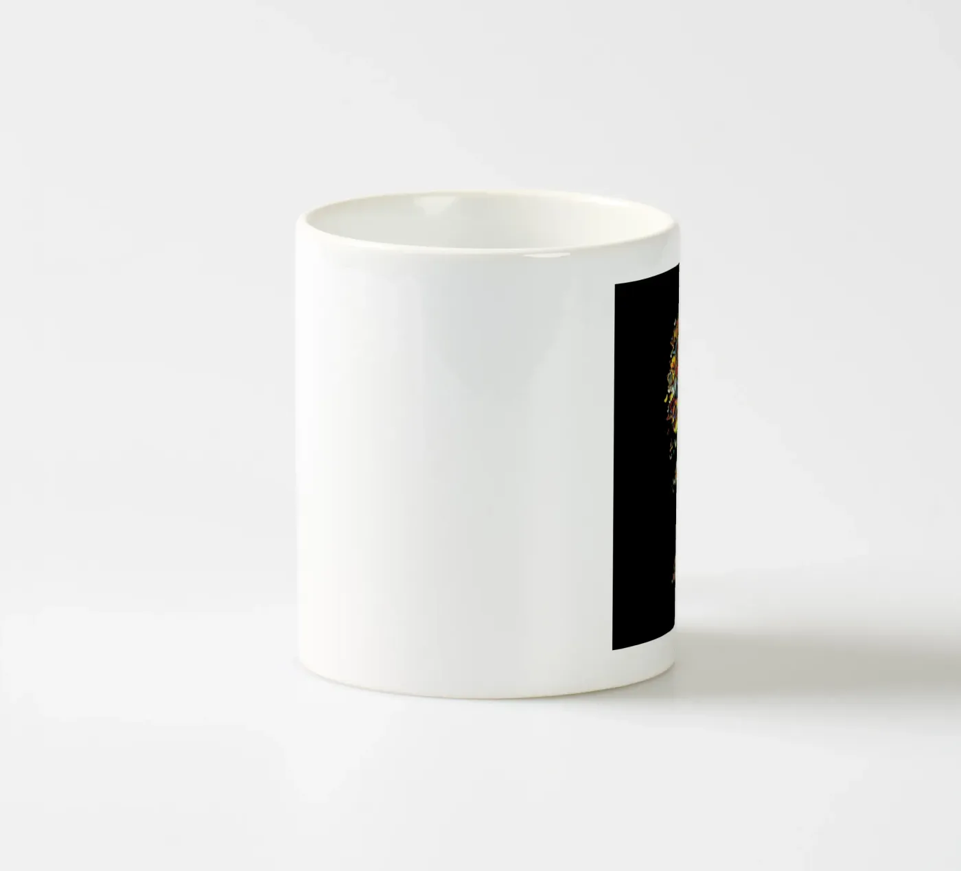 Atomic Butterfly ceramic mug by Tobe Fonseca