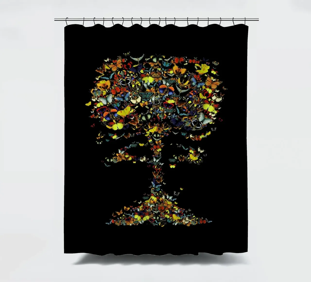 Atomic Butterfly tenda da doccia da Tobe Fonseca