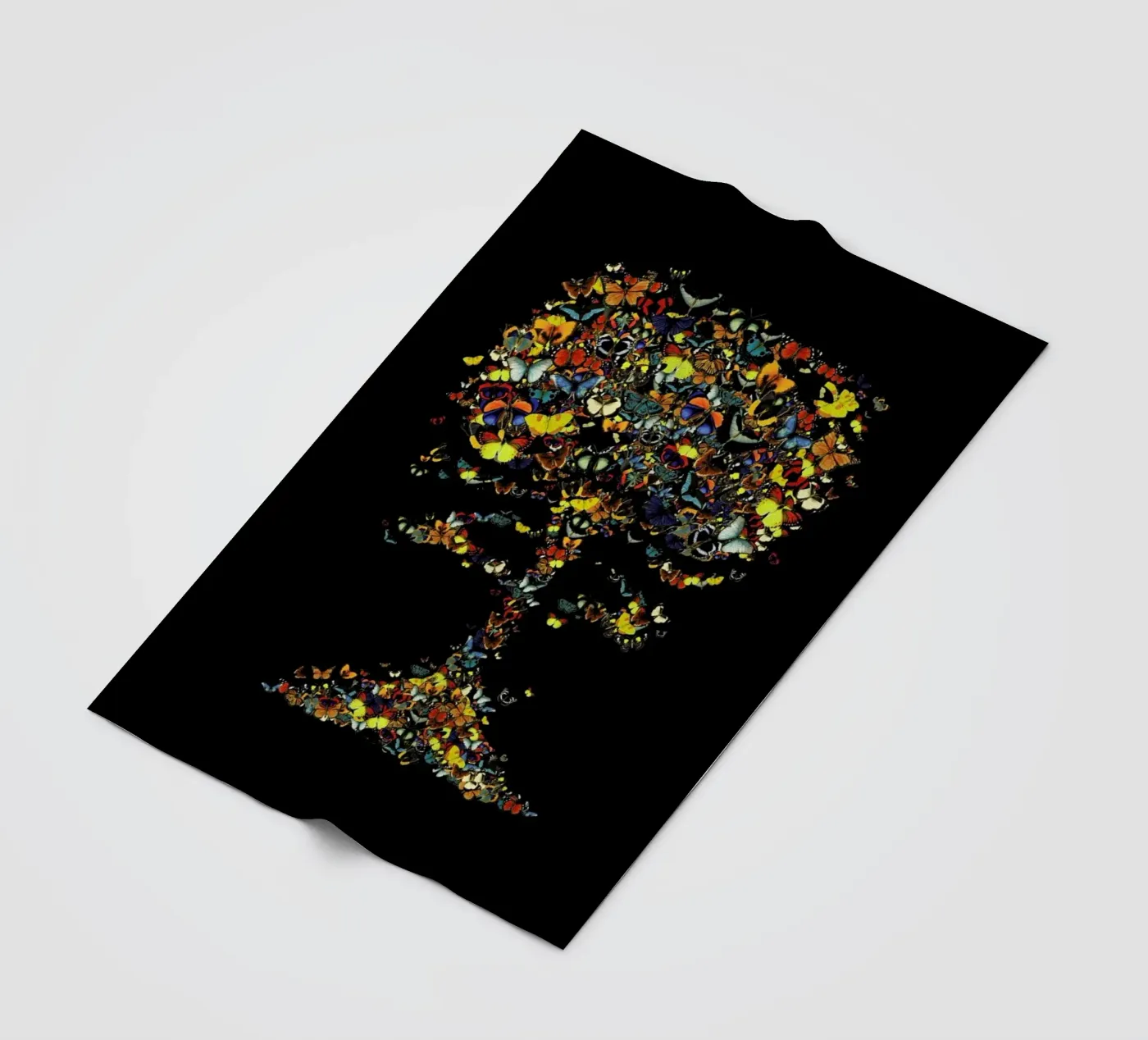 Atomic Butterfly Fleecedecke von Tobe Fonseca