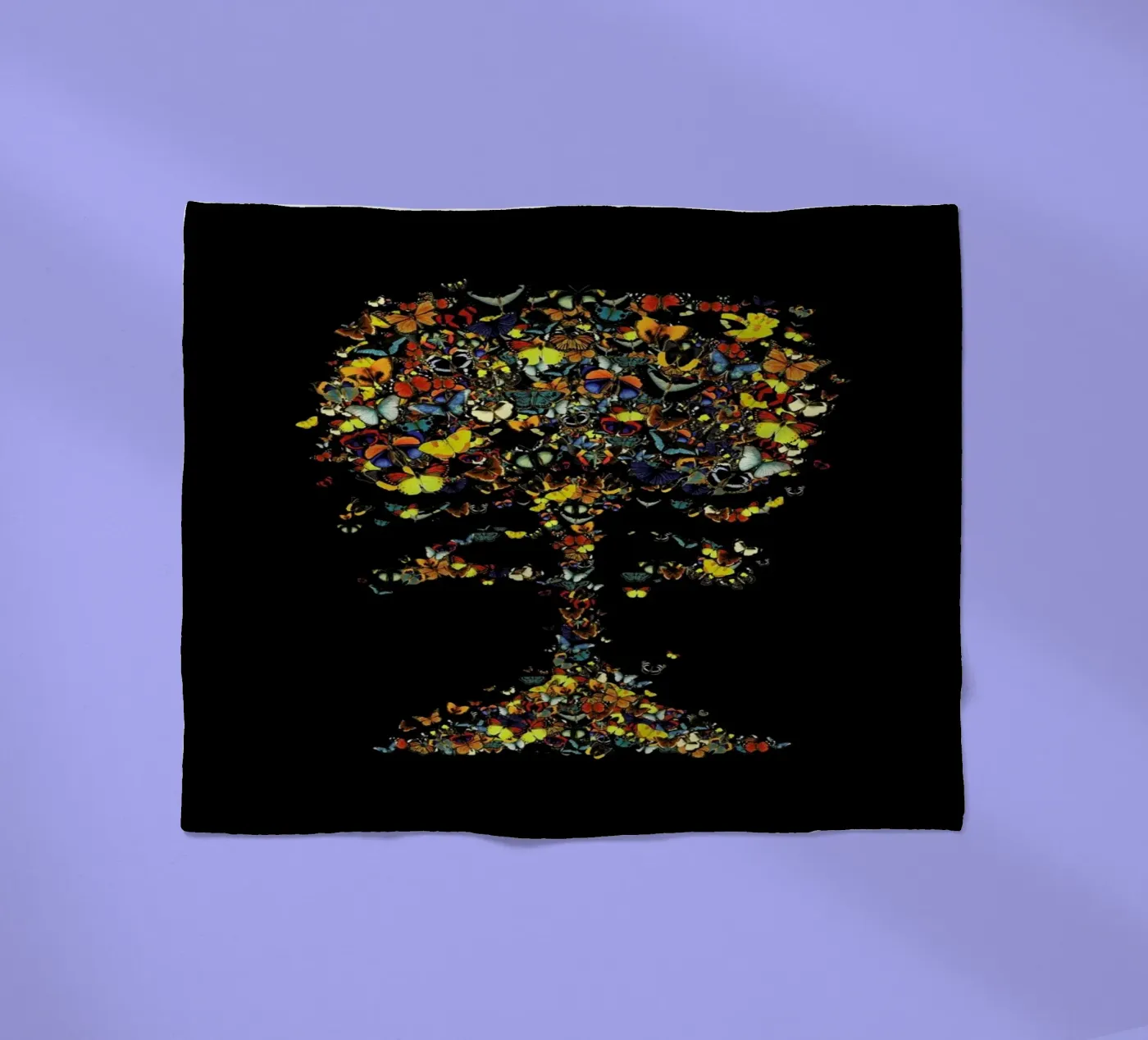 Atomic Butterfly Fleecedecke von Tobe Fonseca