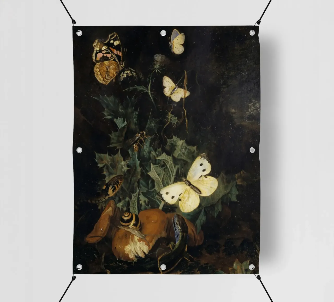 Butterflies and other insects telo in pvc da ramosashop