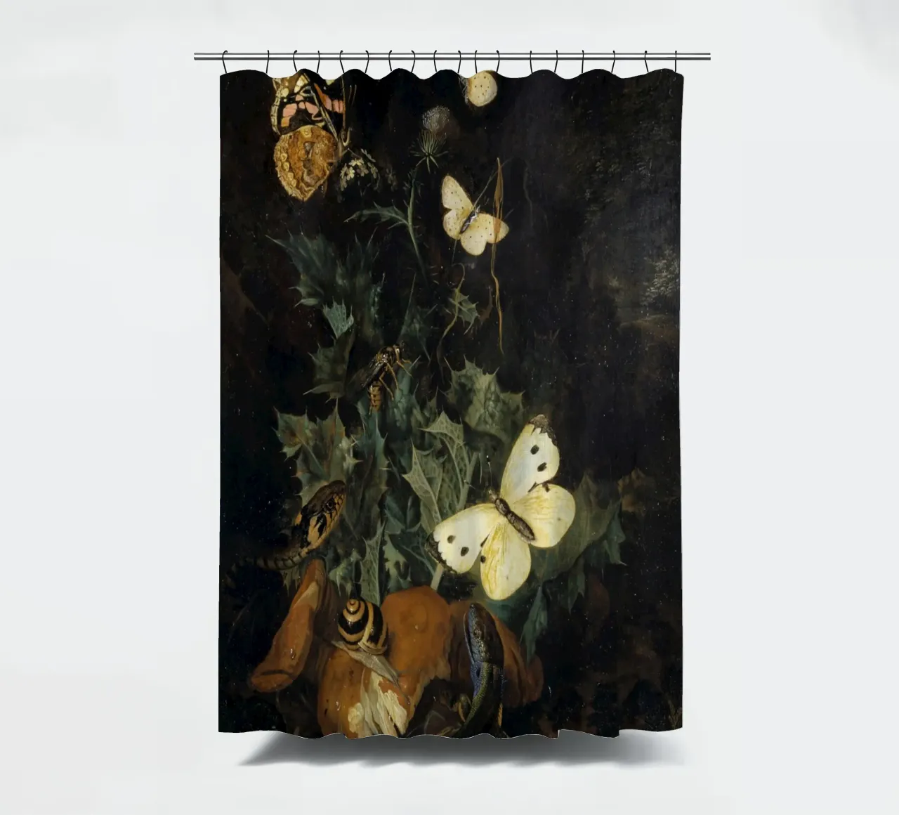 Butterflies and other insects Duschvorhang von ramosashop