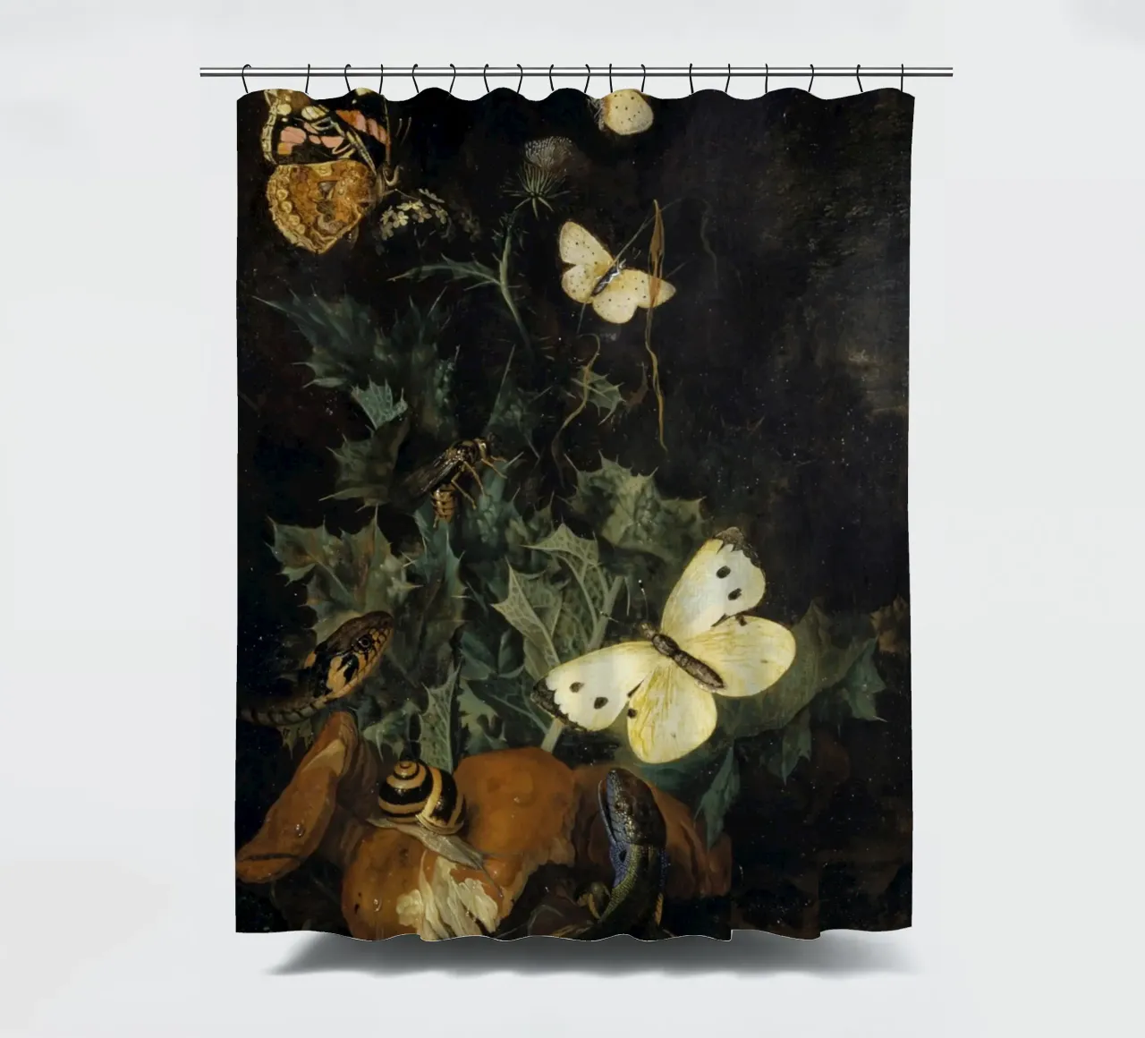 Butterflies and other insects Duschvorhang von ramosashop
