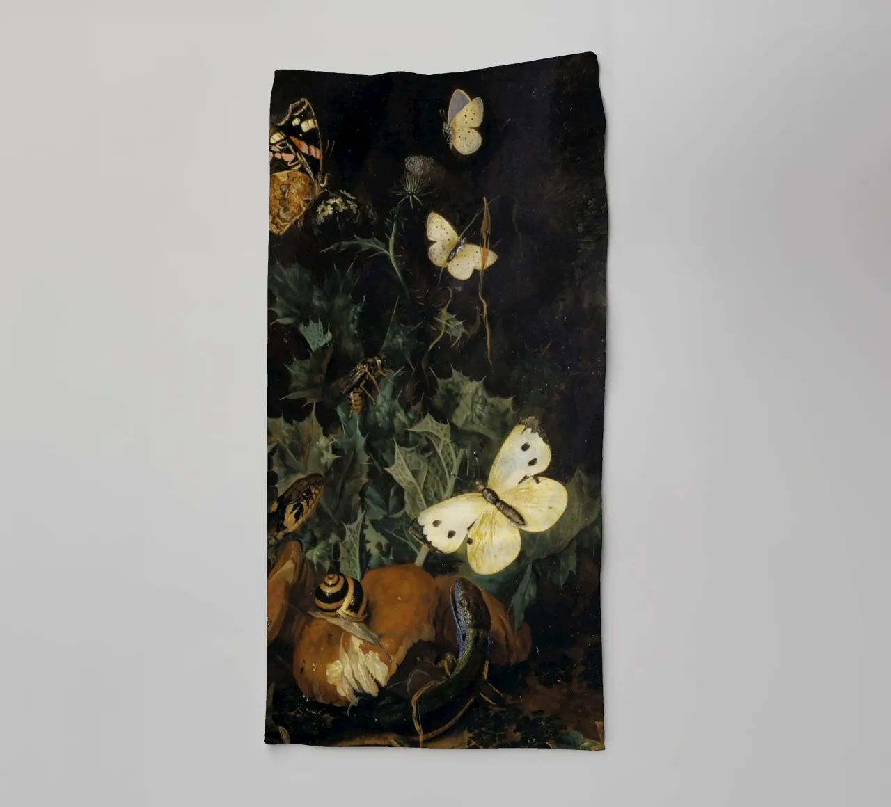 Butterflies and other insects asciugamano da bagno da ramosashop