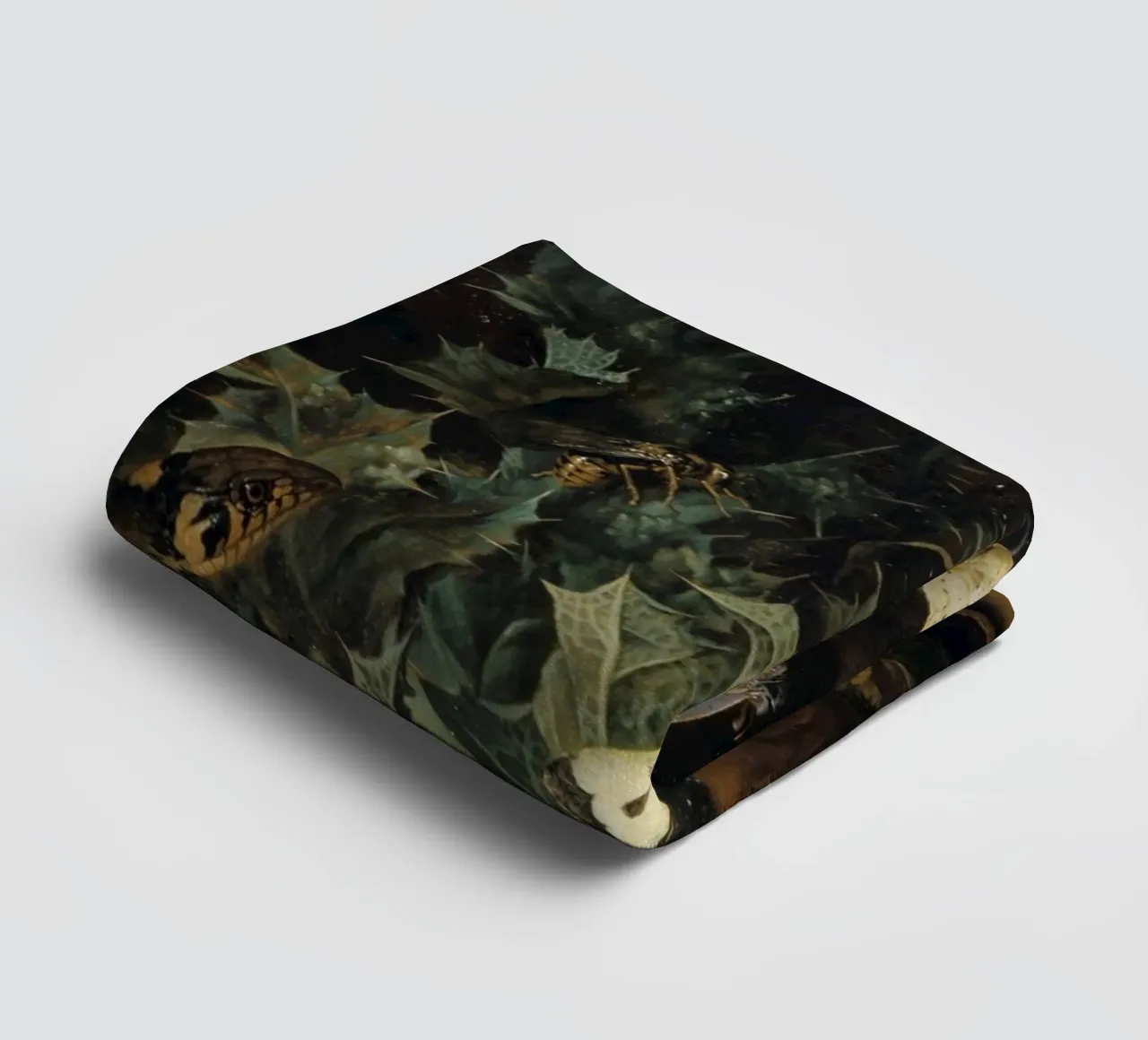 Butterflies and other insects asciugamano da bagno da ramosashop