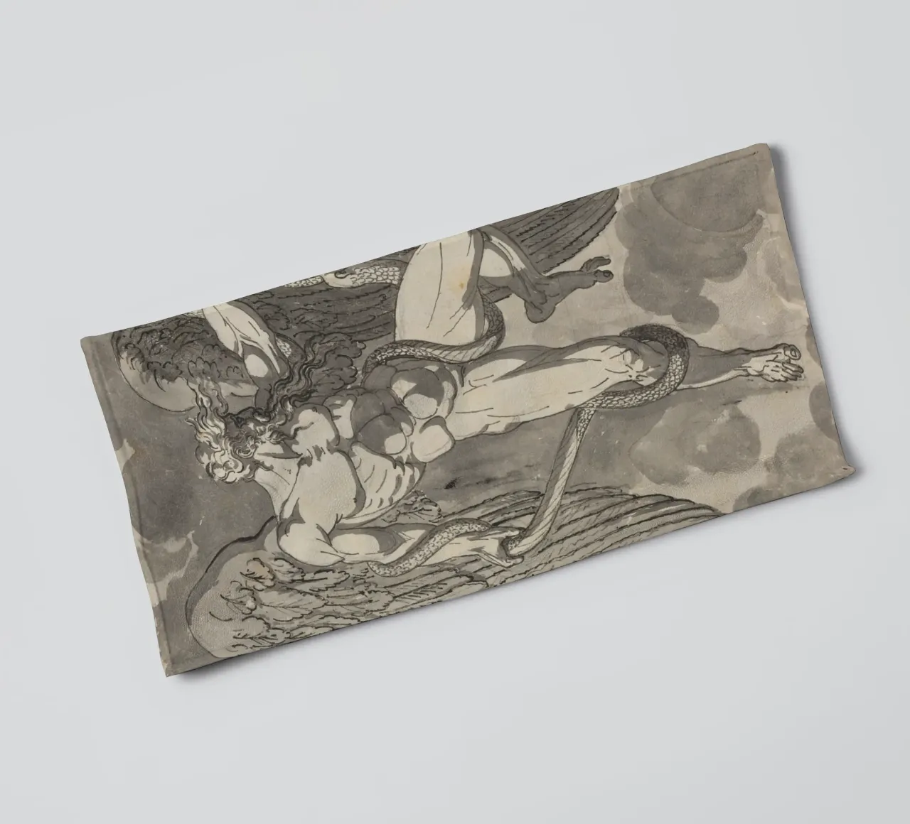 muscular figure asciugamano da bagno da ramosashop