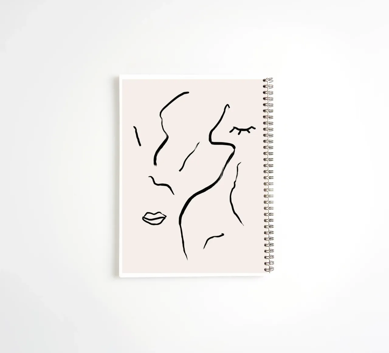 The New Simple No 21 spiral notebook by treechild