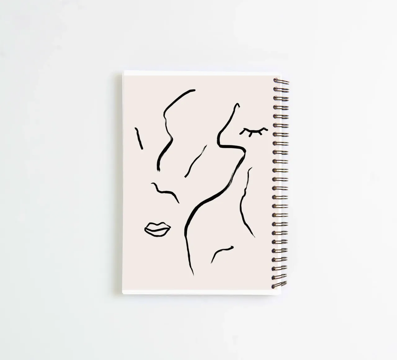 The New Simple No 21 spiral notebook by treechild