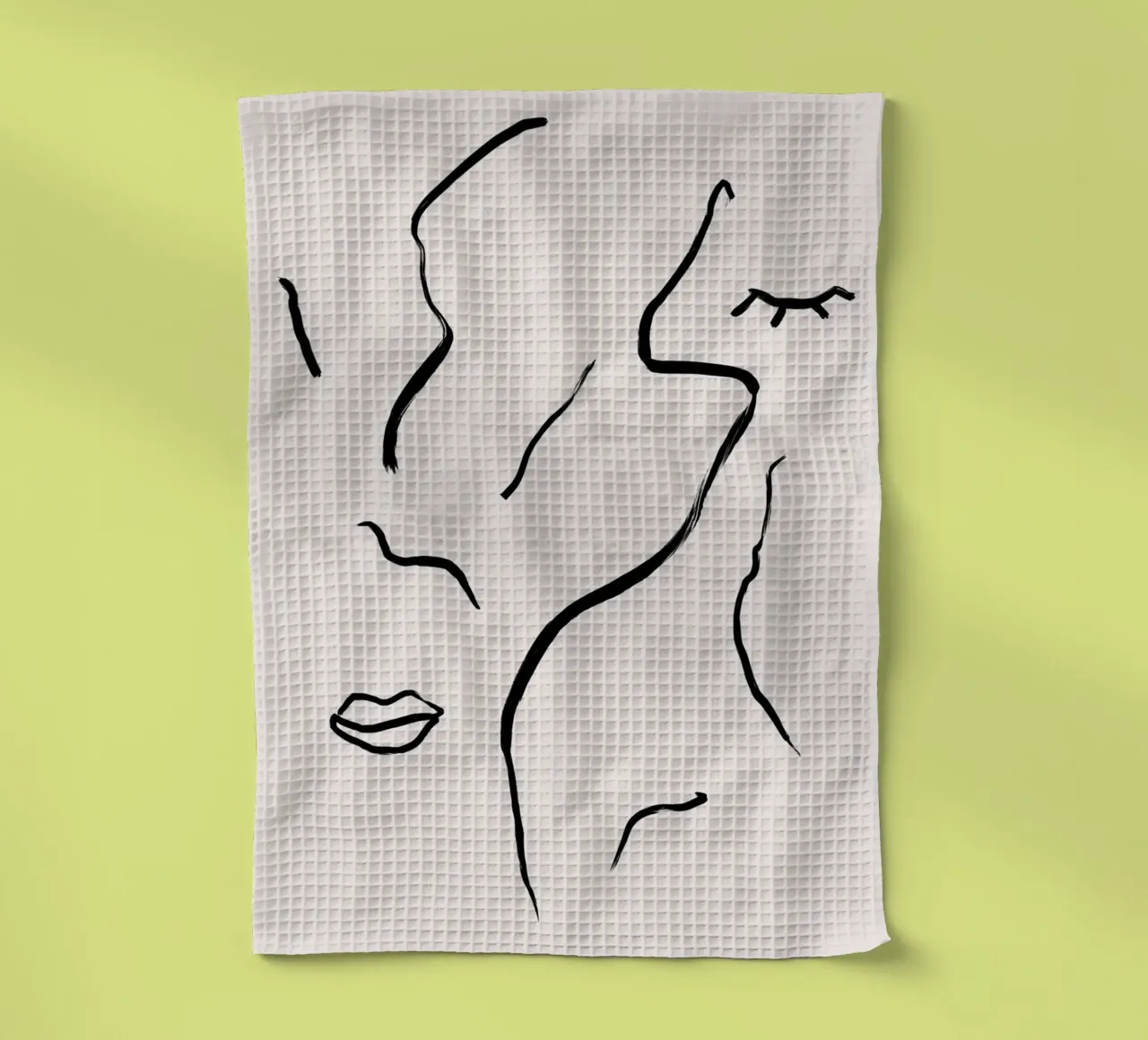 The New Simple No 21 canovaccio da cucina da treechild