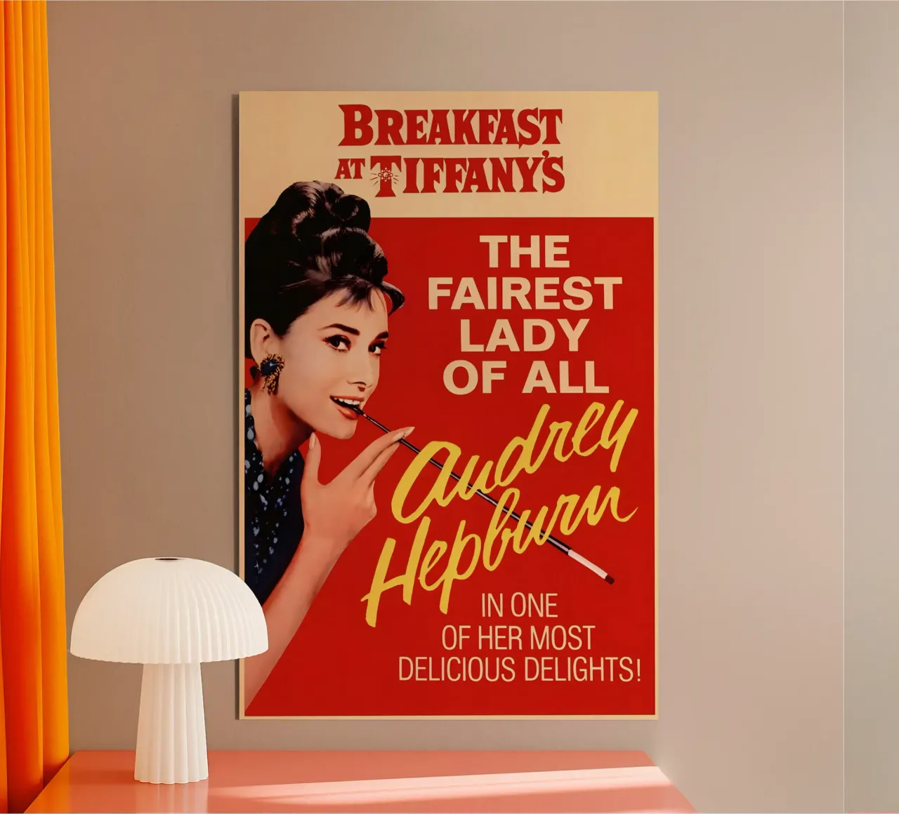 Breakfast at Tiffany's alu-dibond by Attaboy Dsgn
