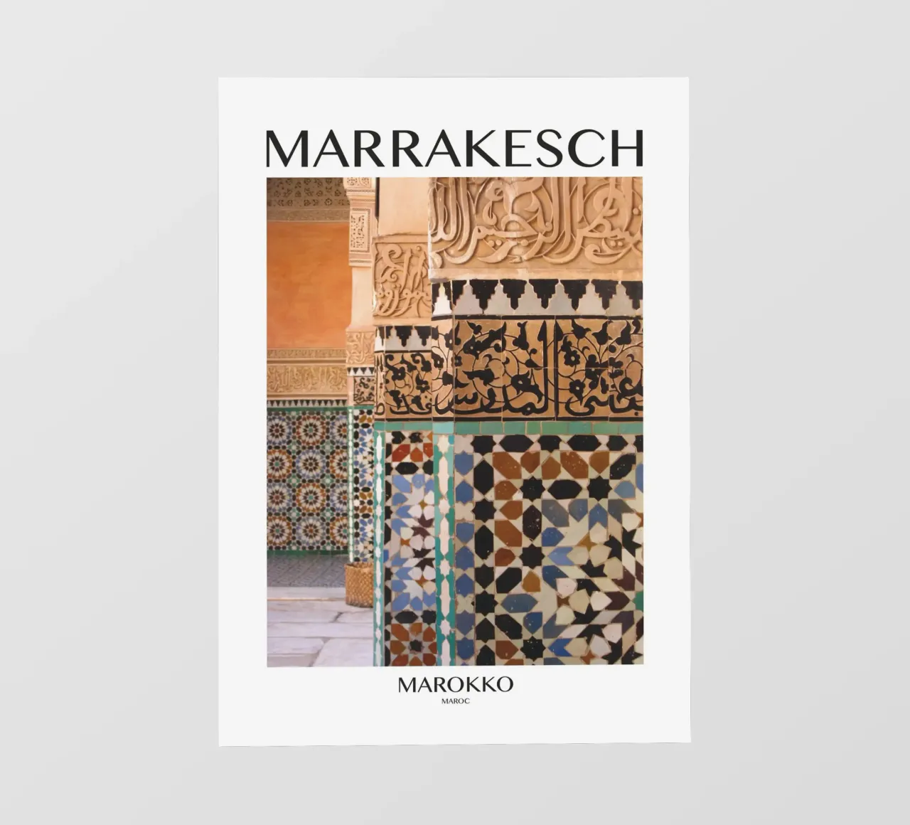 Mosaico di Marrakech telo in pvc da SusanneSchulz