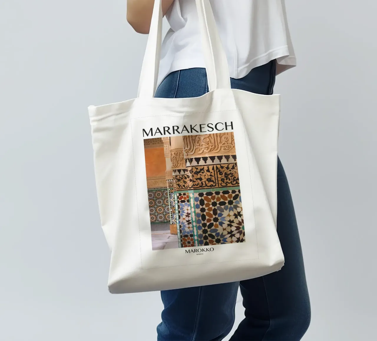 Mosaico di Marrakech borsa in juta da SusanneSchulz