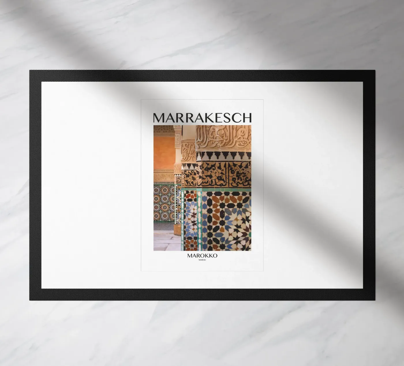 Marrakech mosaic doormat by SusanneSchulz
