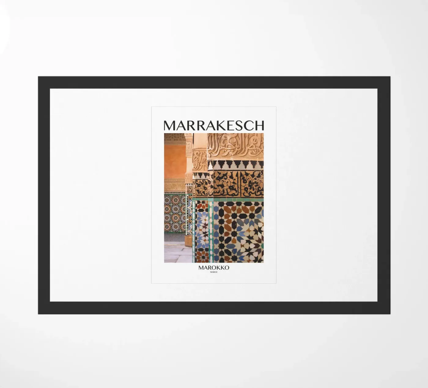 Marrakech mosaic doormat by SusanneSchulz