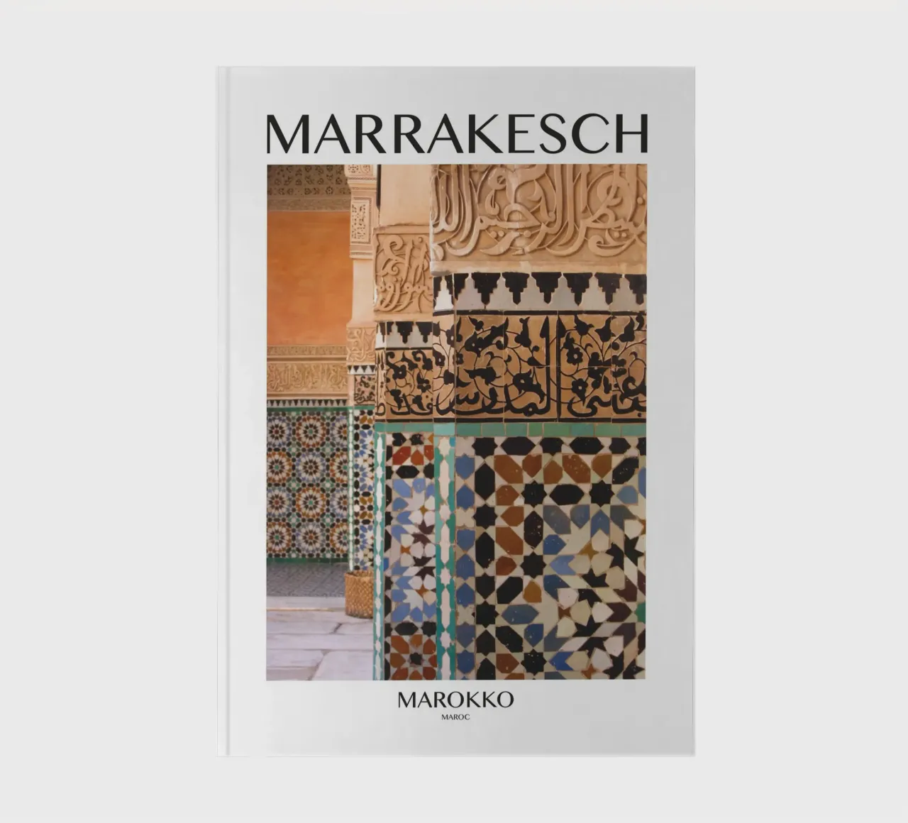 Marrakech mosaic notebook by SusanneSchulz