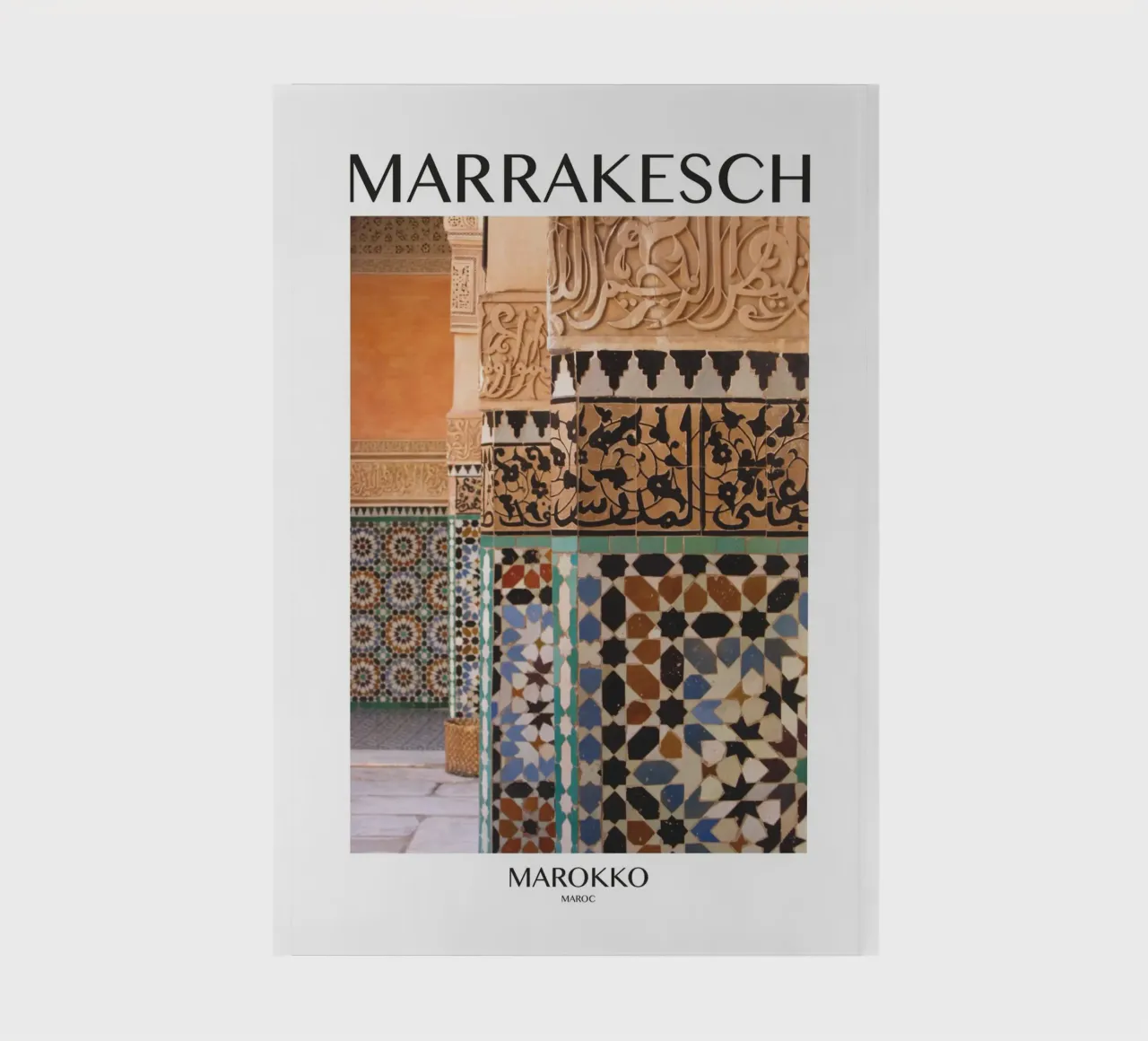 Marrakech mosaic notebook by SusanneSchulz