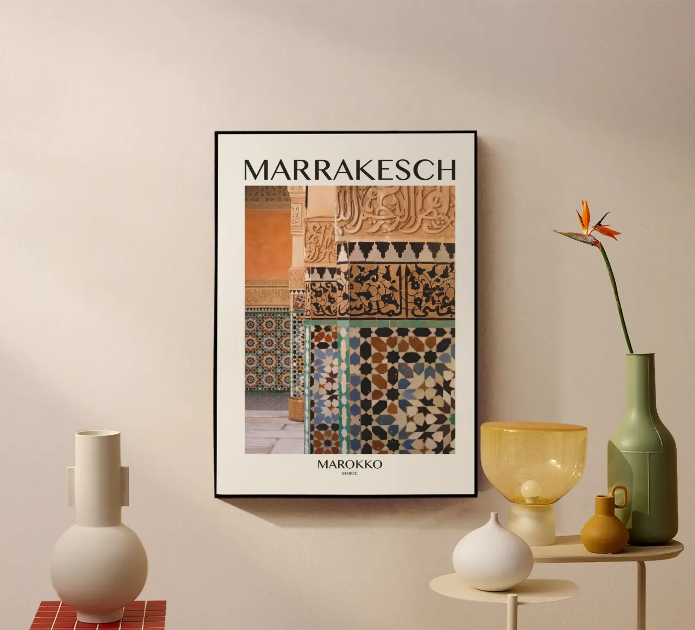 Mosaico di Marrakech plexiglass da SusanneSchulz